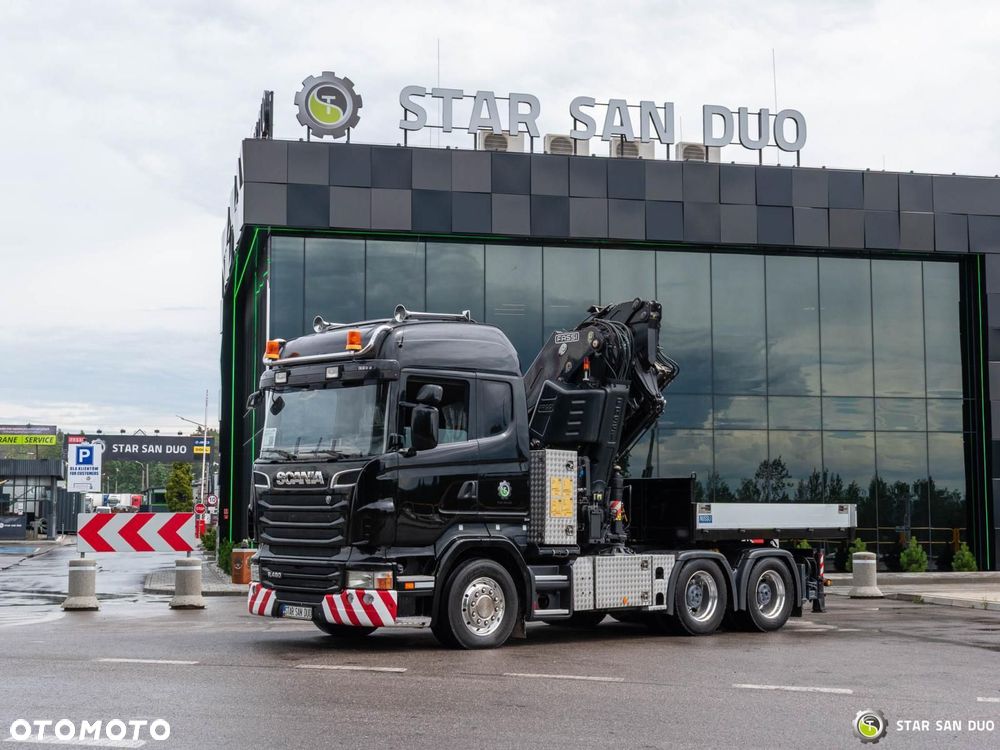 Scania R480 6x4 FASSI F660RA.2.26 HE-DYNAMIC HDS Żuraw Fly Jib Siodło - 10