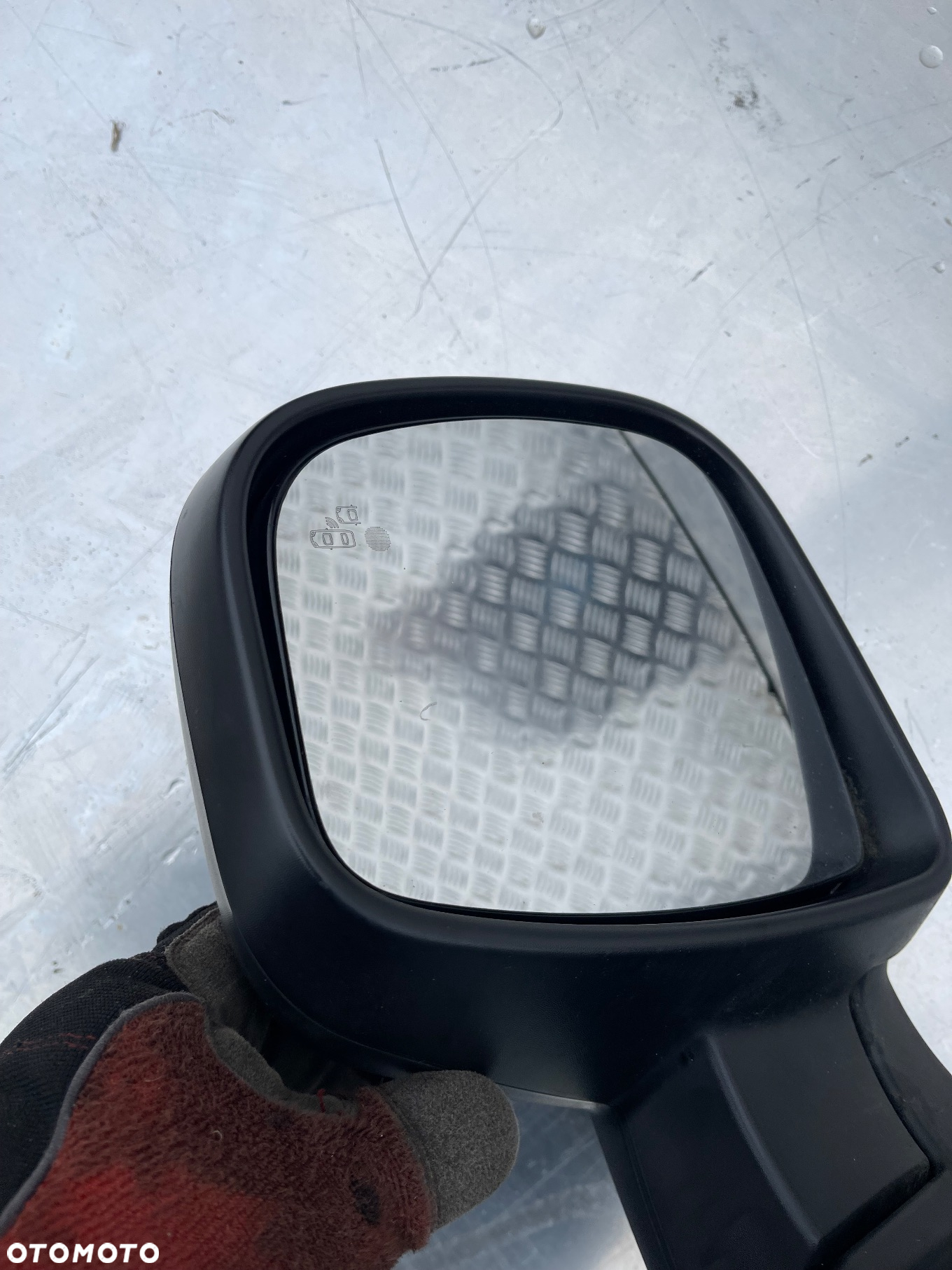 LUSTERKO PRAWE  Z MARTWYM POLEM PARTNER IV BERLINGO IV OPEL COMBO E RIFTER - 2
