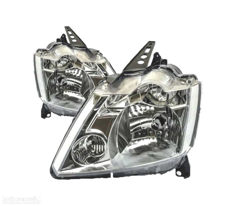 FARÓIS OPTICAS RENAULT MODUS 04-08 - 1
