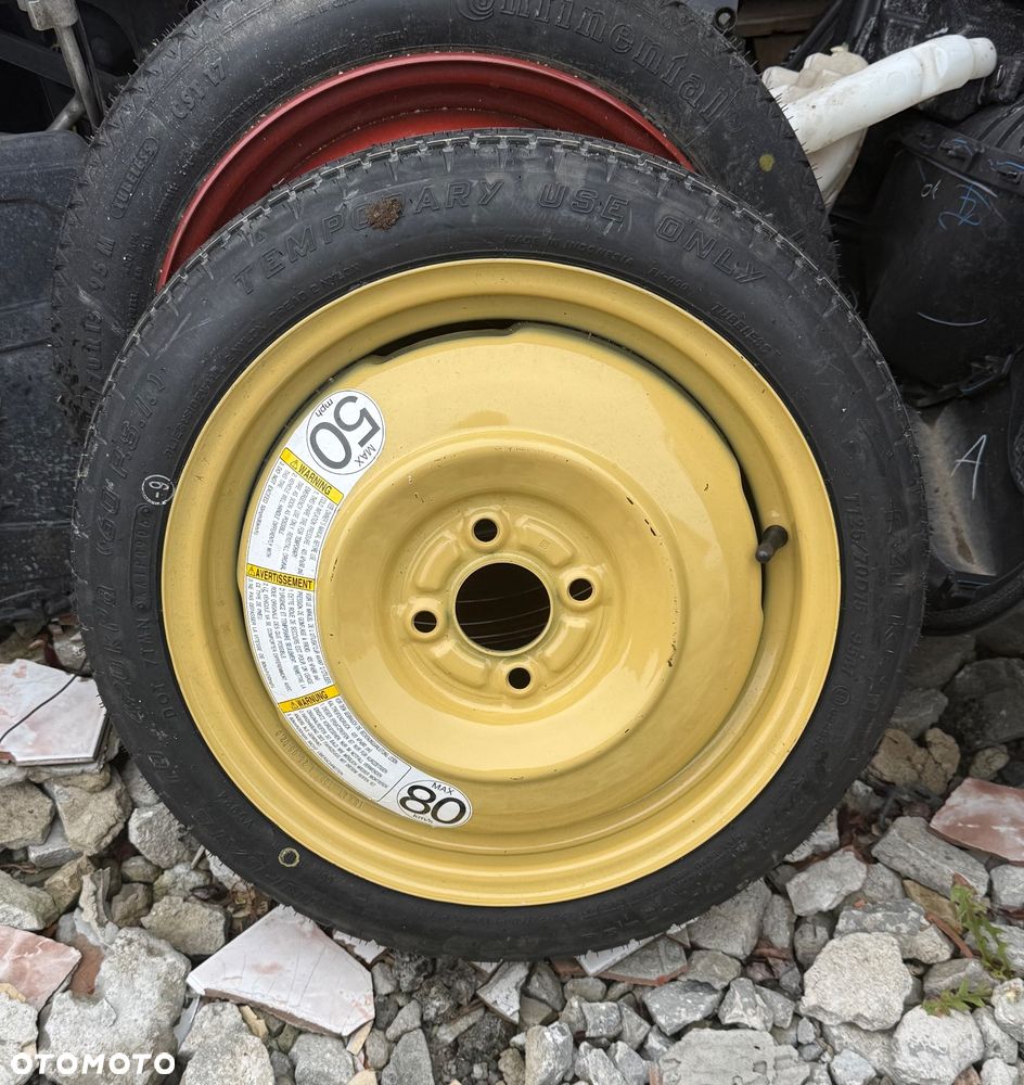 Mazda 2 DJ DL T125/70 R15 Mazda 3 5 6 T125/70 R16 mazda cx-7 cx-3 cx-60 koło dojazdowe T155/90 R18 , Mazda 2 DE DJ DL koło dojazdowe T125/70 R15 , Mazda 3 5 6 koło dojazdowe 16cali T125/70 R16 Mazda 6 GH 2008/2010r kierownica air bag stan b.dobry kierownice Mazda 2 dy de 3 BK bl bp 5 CR CW 6 gg GY GJ cx-5 cx-3  plastiki wloty powietrza lampa tył lewa lub prawa strona Europejska stan b.dobry oryginalna w 100% sprawne oraz inne części - 4