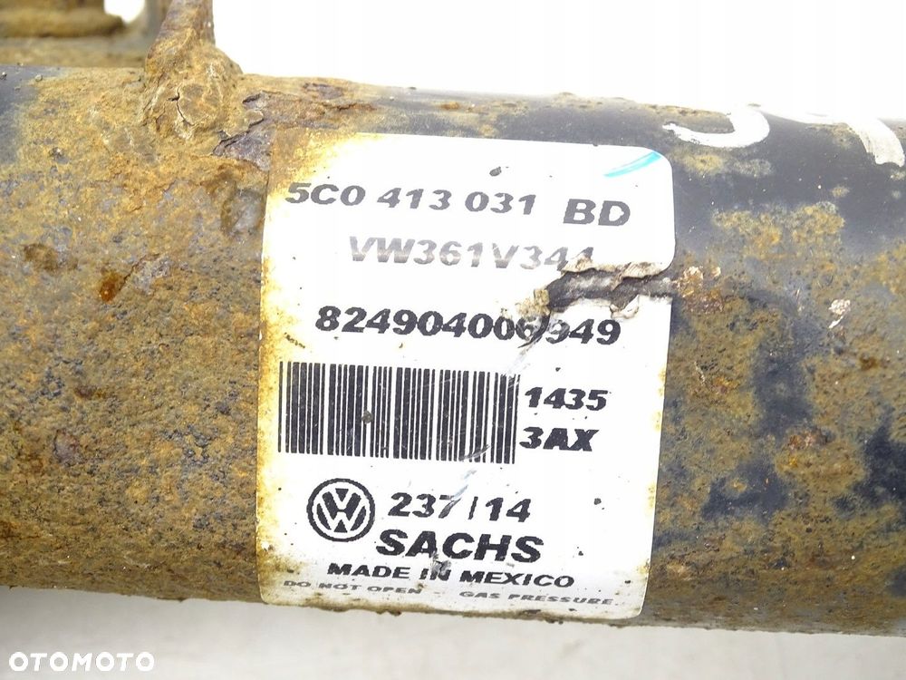 AMORTYZATOR LEWY  PRAWY PRZÓD VW JETTA VI 5C 2.0 TDI 5C0413031BD - 5