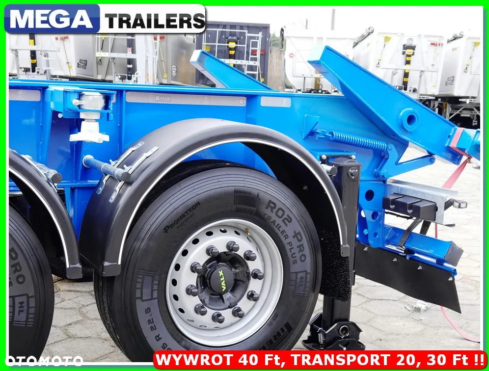 Mega 65 m³ wywrotka na kontener 40 Ft / do 44,0 T DMC zestawu !!! - 38