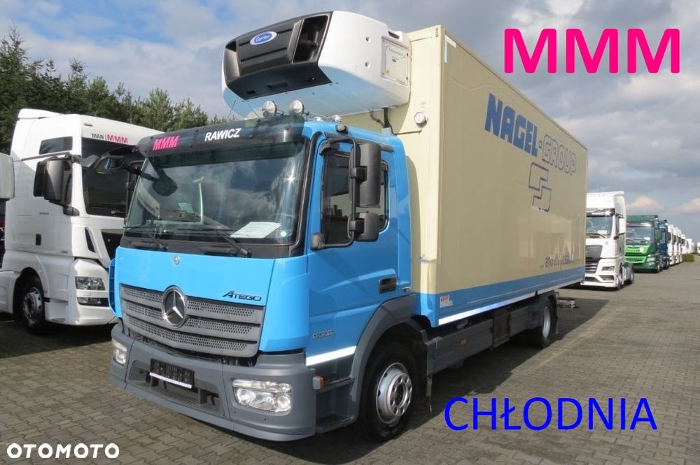 Mercedes-Benz ATEGO 1223 CHŁODNIA CARRIER NOWY AGREGAT!!! WINDA 190 TYS. KM!!!! SPROWADZONY z Niemiec