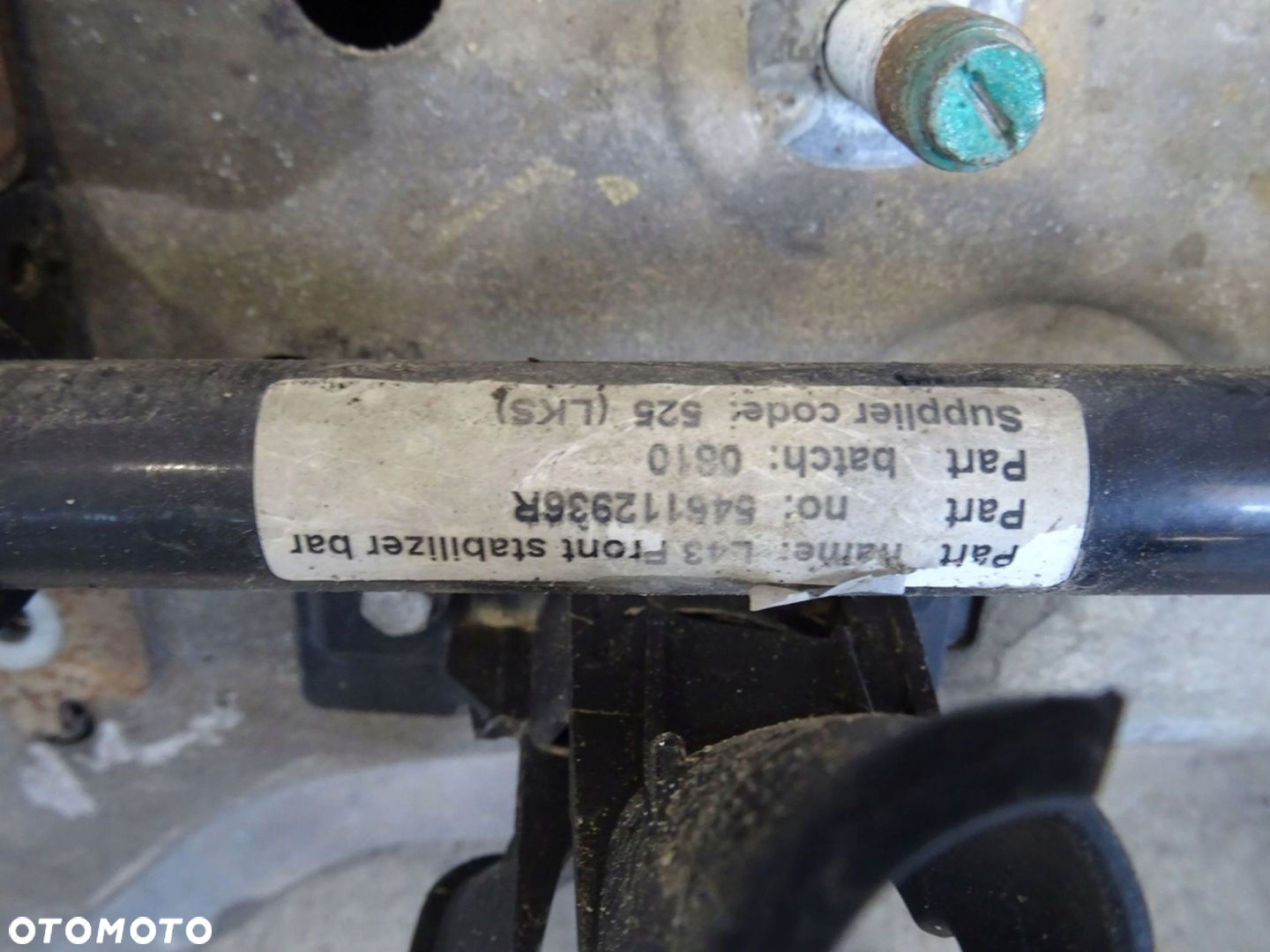 BELKA SANKI WÓZEK PRZÓD RENAULT LATITUDE 3.0 DCI - 3
