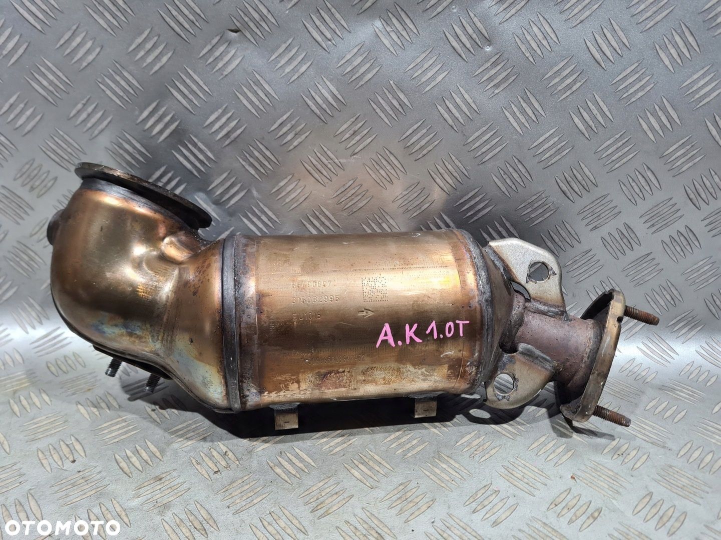 KATALIZATOR OPEL ASTRA K CORSA E ADAM 1.0 TURBO - 1