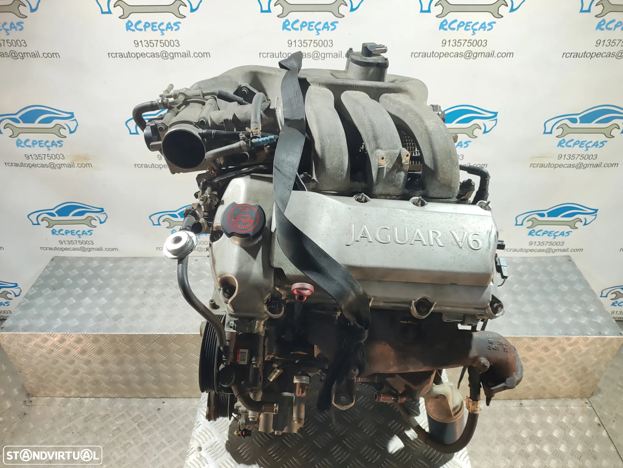 MOTOR COMPLETO SWAP 3.0 V6 238CV 9G766AB FC 010833360 JAGUAR S TYPE S-TYPE STYPE V6 3.0 238CV - 2