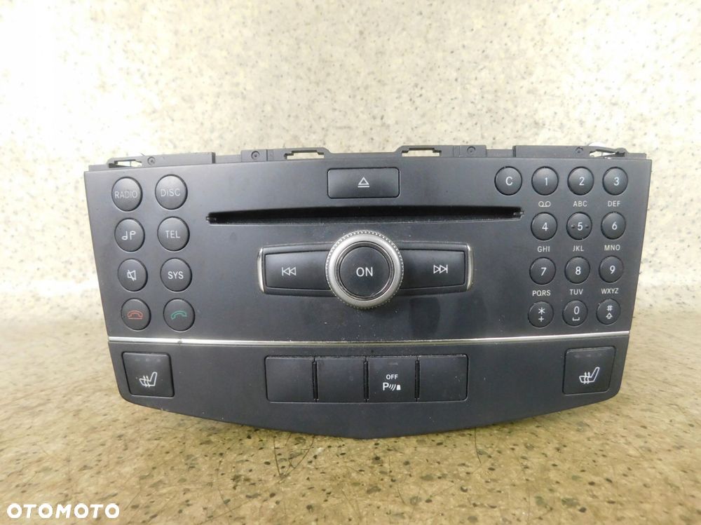 A2049060501 Radio Fabryczne Navi Mercedes W204 Lift 07 - 14 - 1