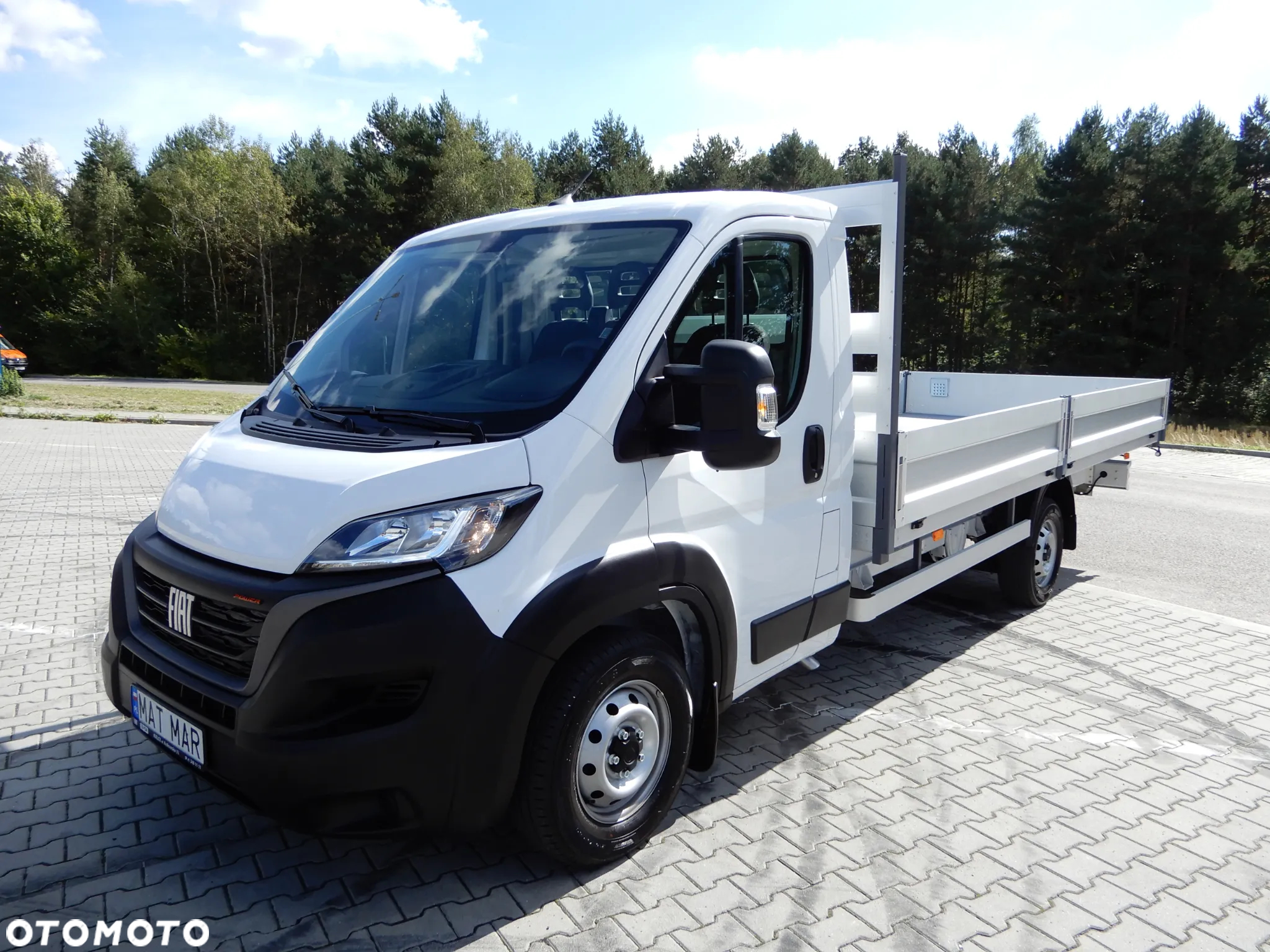Fiat Ducato Serii 8 MAXI Wzmacniany 2.2 MultiJet3 H3-POWER 160 KM Skrzynia Otwarta 4.91 CM 10 E.Palet Android Auto Carplay Stan Auta JAK NOWY OKAZJA - 7