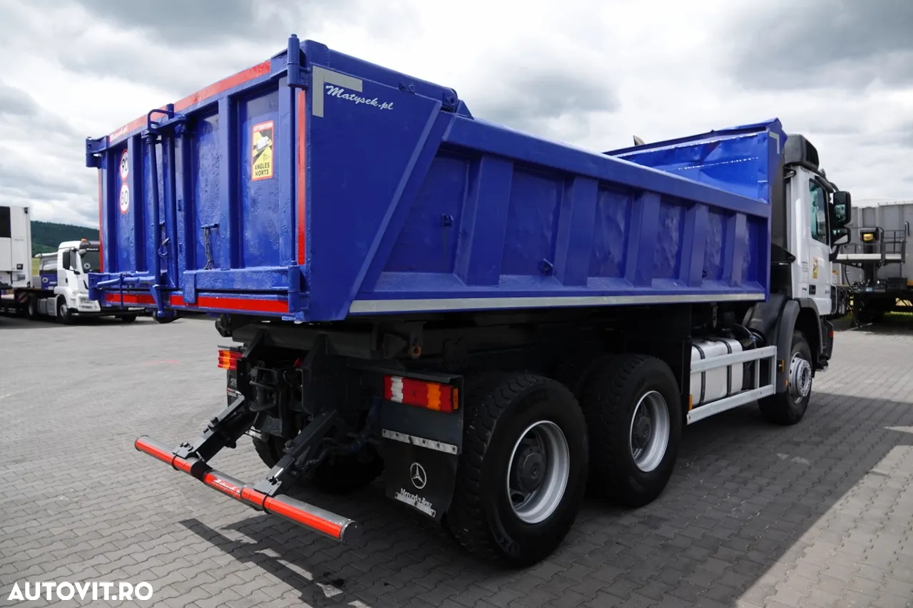 Mercedes-Benz ACTROS 3344 / 6x4 / BASCULATOR 2 STR. / BORDMATIC / HYDROBRA / HYDROKLAPA / EPS + AMBRIEI - 12