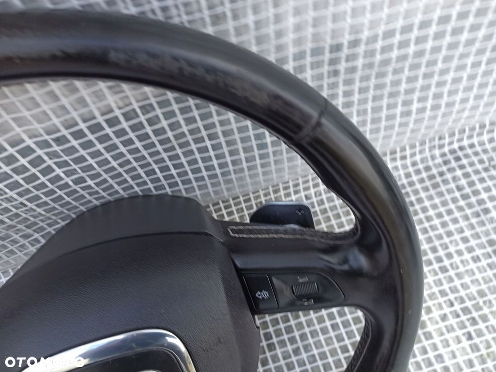 AUDI A8 S8 4E0 D3 KIEROWNICA 3 RAMIENNA SKÓRA AIRBAG S8 ŁOPATKI CHROM - 4