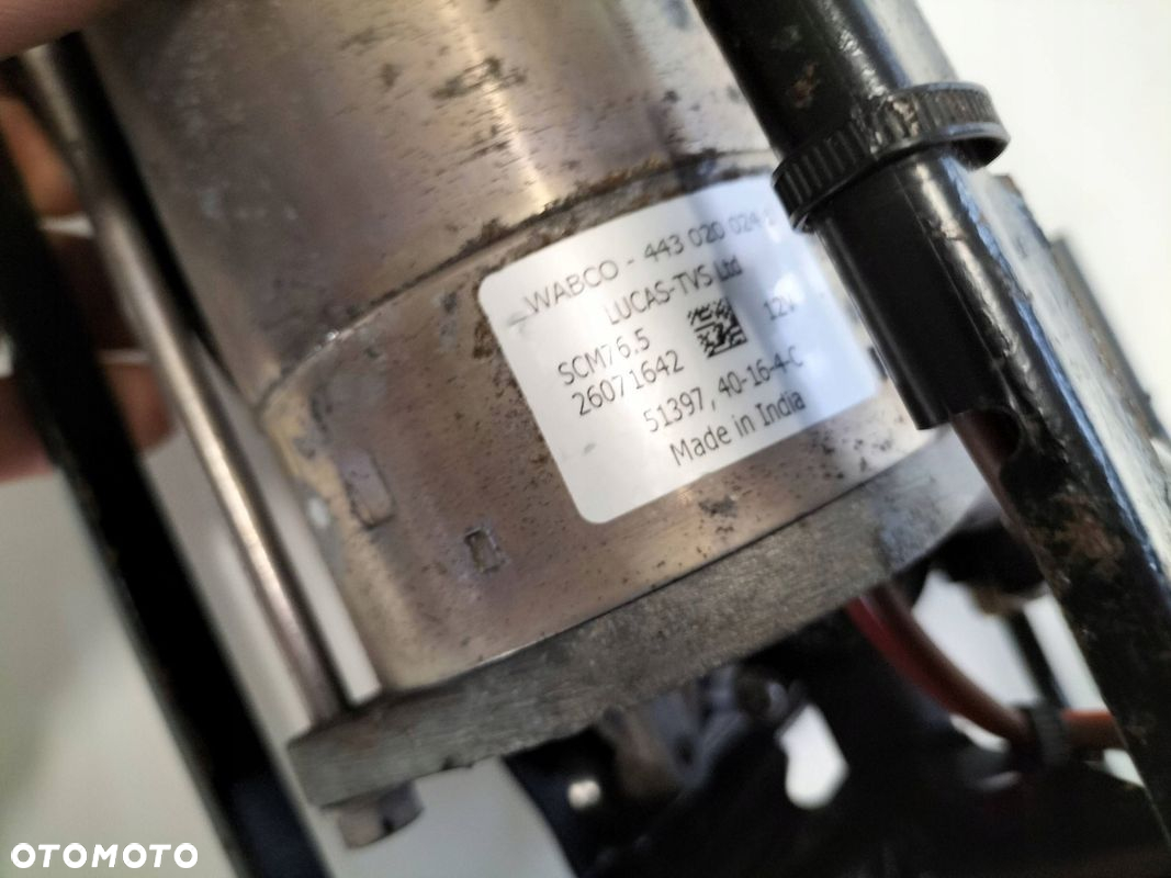 KOMPRESOR POMPA ZAWIESZENIA BMW F07 F10 F11 6875176 - 4