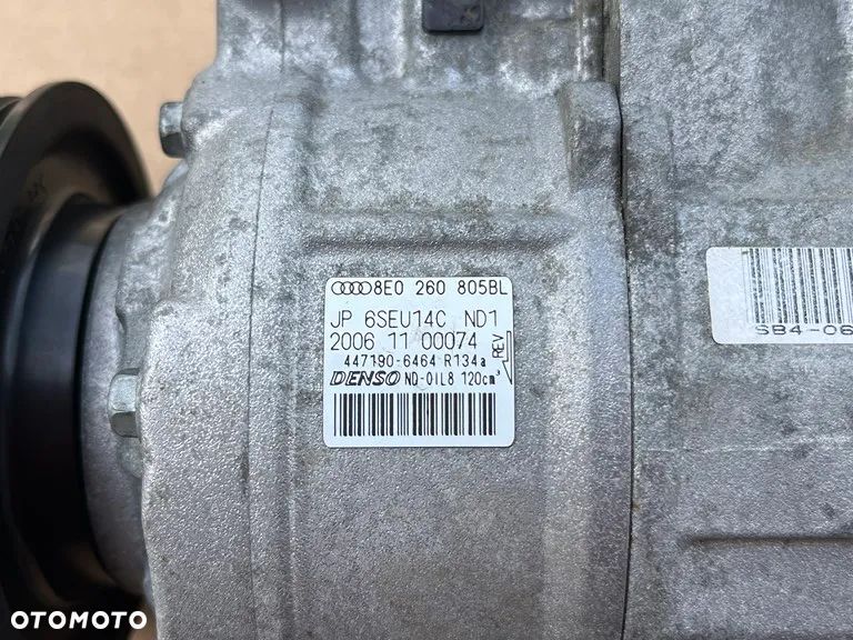 SPRĘŻARKA KLIMATYZACJI KOMPRESOR POMPA 8E0260805BL AUDI A4 A5 A6 Q6 - 2