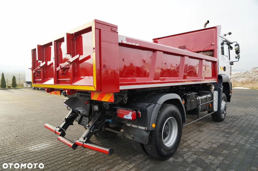 MAN TGA 18.360 / 4X4 / WYWROTKA 2 STRONNA / HYDROKLAPA / HYDROBURTA / CZOŁOWNICA / SPECJALNY / MANUAL - 12