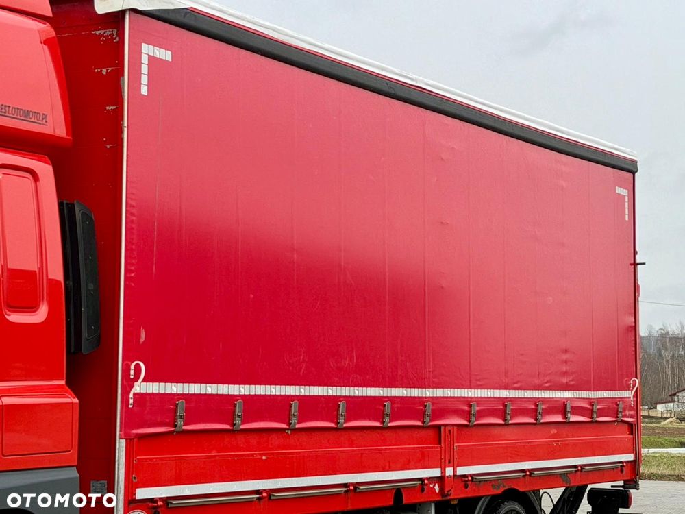 DAF CF 340 / BURTO - FIRANKA / 18 EUROPALET / KLIMA POSTOJOWA / WINDA / 10837 cm3 / 8 370 KG ŁADOWNOŚCI / SPROWADZONY / 2018 ROK - 16