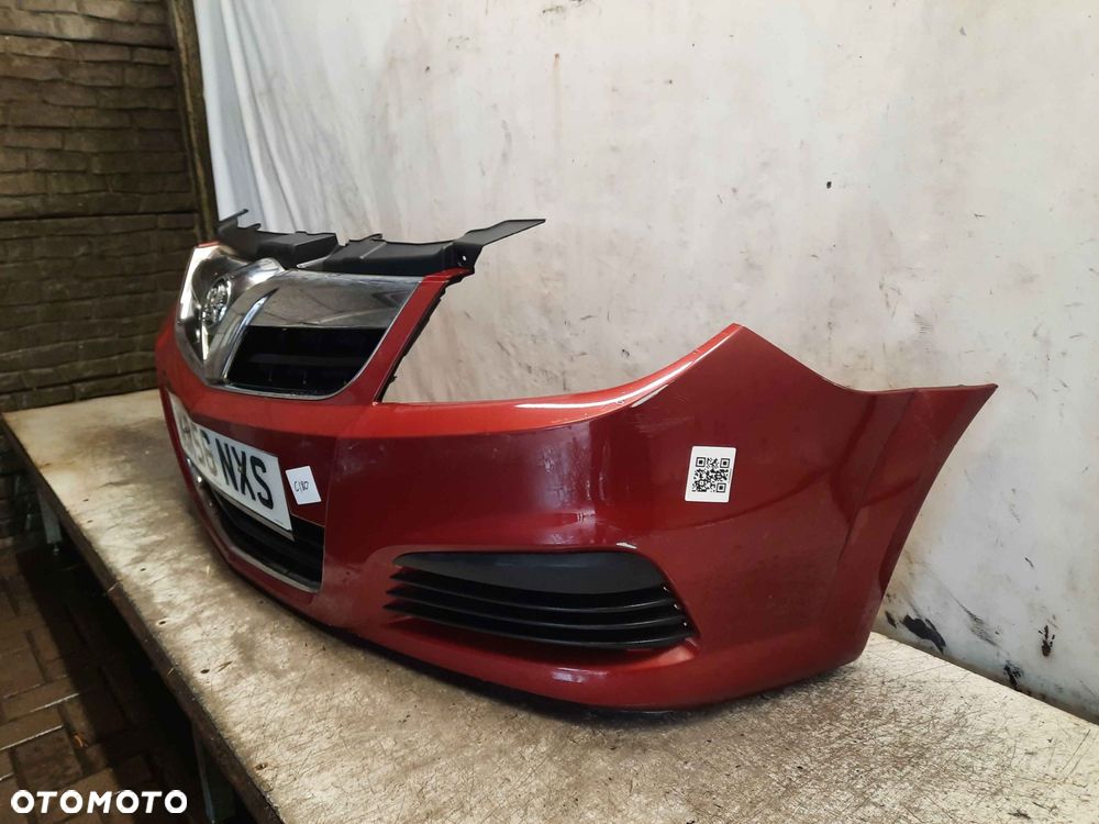 ^ ZDERZAK PRZÓD PRZEDNI OPEL VECTRA C LIFT FL Z50C BORDO BORDOWY - 3