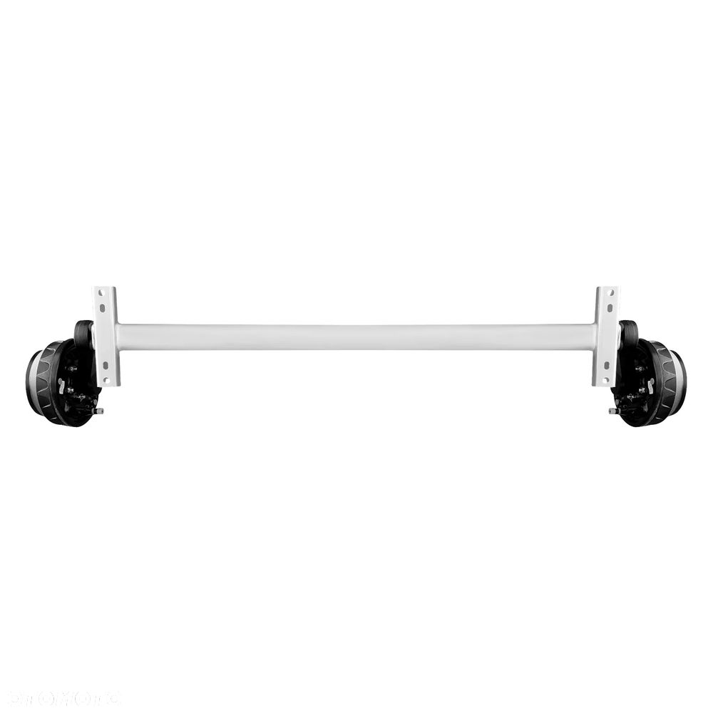 Oś hamowana przyczepy 1800kg 5x112 1800mm zamiennik VGB18 Knott - zestaw: linki + śruby - 1