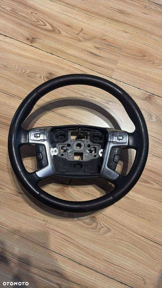 Kierownica z tempomatem Ford mondeo mk4 s-max mk1 lift czerwona nitka - 1