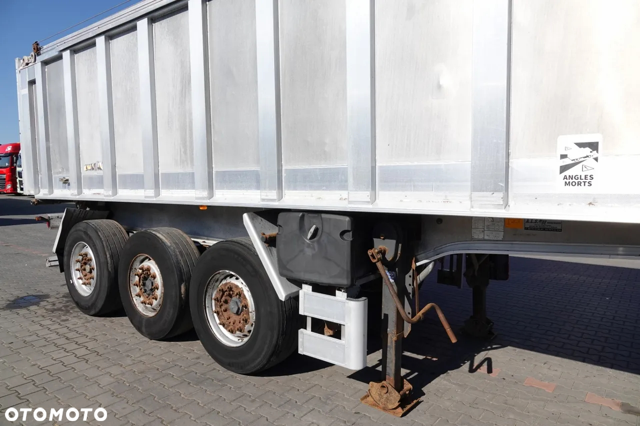 Benalu WYWROTKA ALUMINIOWA 28 M3 / OŚ PODNOSZONA / WAGA 5100 KG - 9