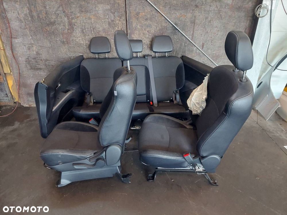 FOTELE KOMPLET LEWY PRAWY KANAPA TYŁ + BOCZKI MITSUBISHI OUTLANDER II - 6