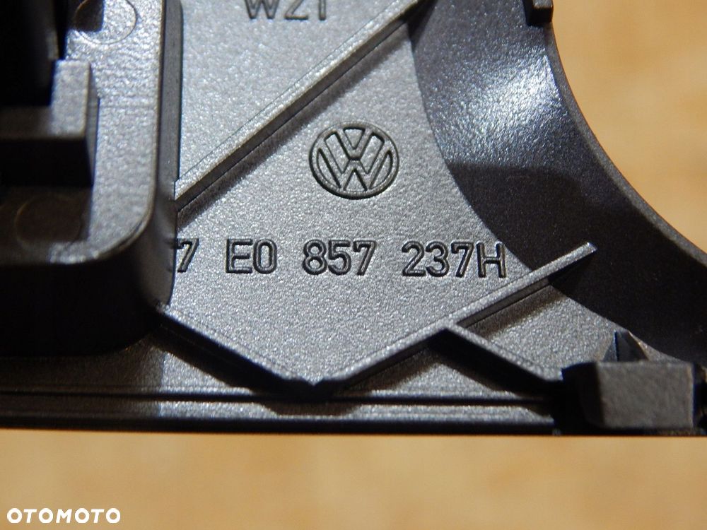 vw t5 lift t6 caravelle ramka osłona przycisk konsoli radia komplet - 4