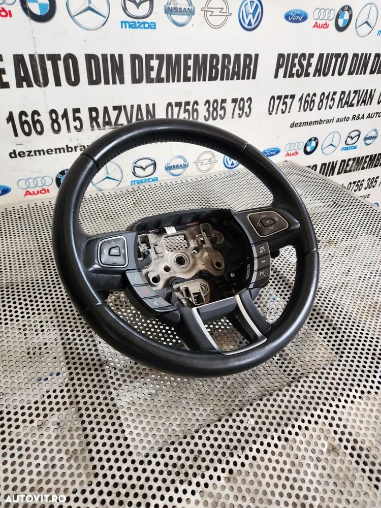 Volan Din Piele Cu Comenzi Si Padele Range Rover Evoque Facelift An 2015-2016-2017-2018-2019 Impeca - 3