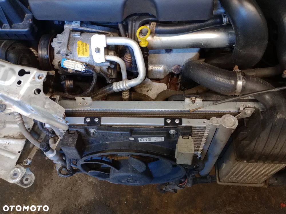 Chłodnice komplet, chłodnica klimatyzacji, wody, wiatrak, opel astra H - 5