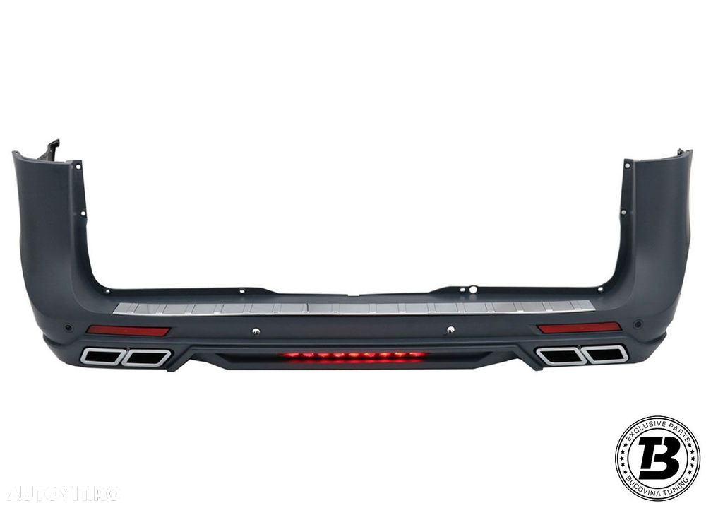 Pachet Exterior compatibil cu Mercedes V Class W447 AMG Design - 9