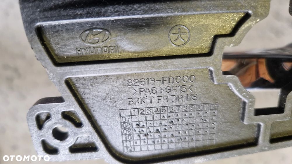 HYUNDAI I30 06-12 KLAMKA WEWNĘTRZNA LEWY PRZÓD 82613-FD000 - 3