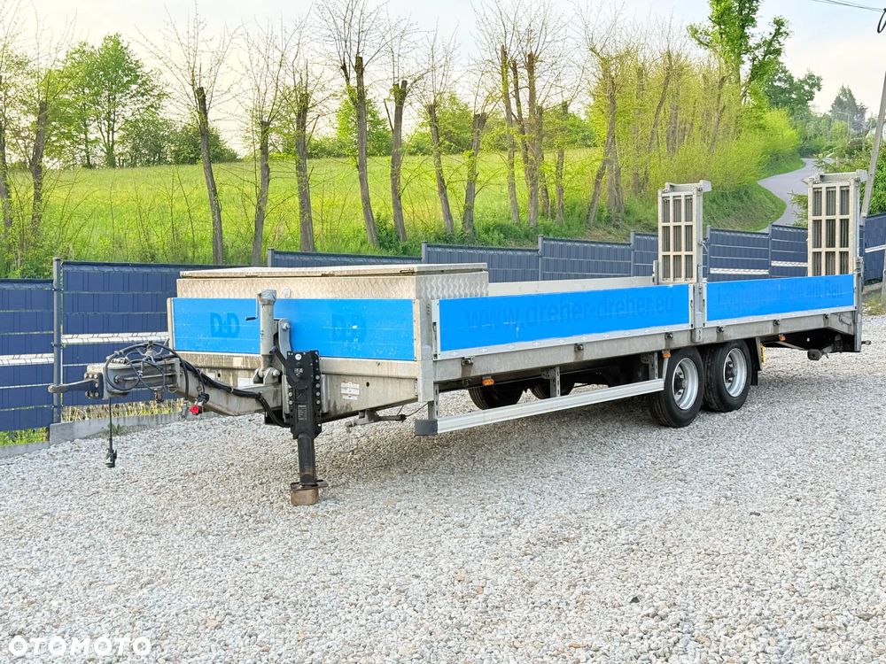 Humbaur * Przyczepa Tandem Humbaur * Niskopodwoziowa * 7.20 Długa * Najazdy * - 2