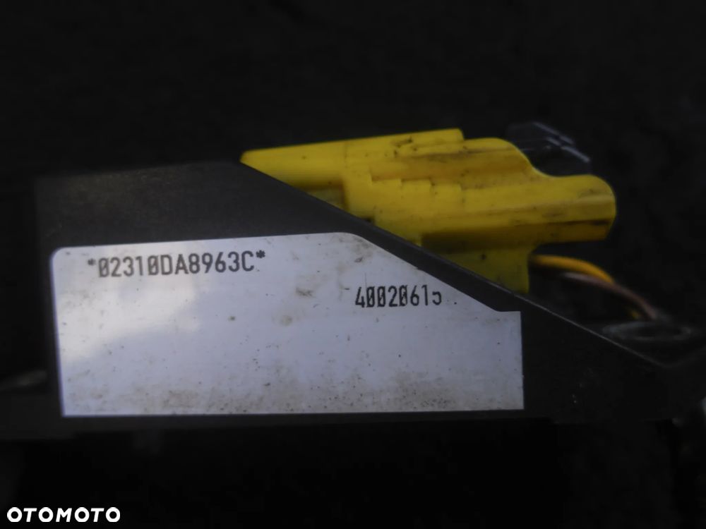 SENSOR CZUJNIK UDERZENIA 5WK42895 6Q0909606 VW SEAT AUDI SKODA WTYCZKA INSTALACJA - 3