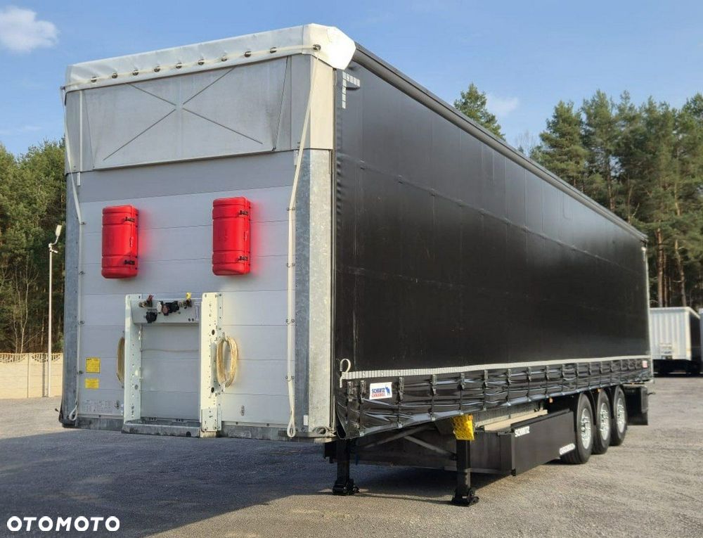 Schmitz Cargobull Firana Standard, Dach podnoszony, Oś podnoszona - 2