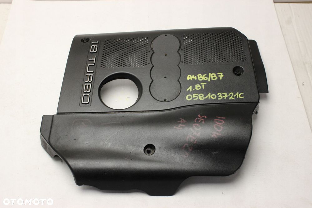 OSŁONA POKRYWA SILNIKA AUDI A4 B6 B7 1.8 T TURBO - 1