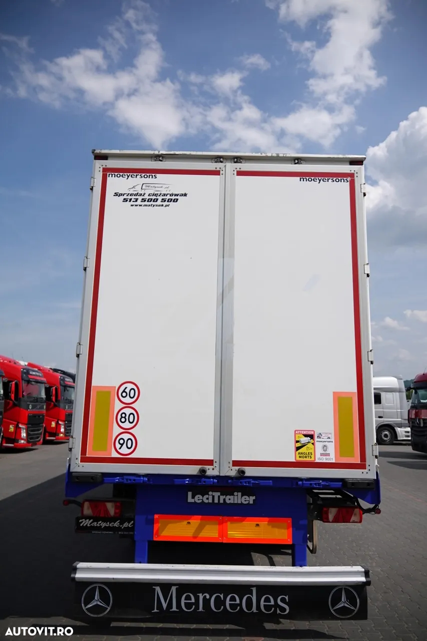 LeciTrailer CONTAINER / LOT / LATERALURI DESCHISE / PODEA RESISTENTĂ ȘI BAIE - 13