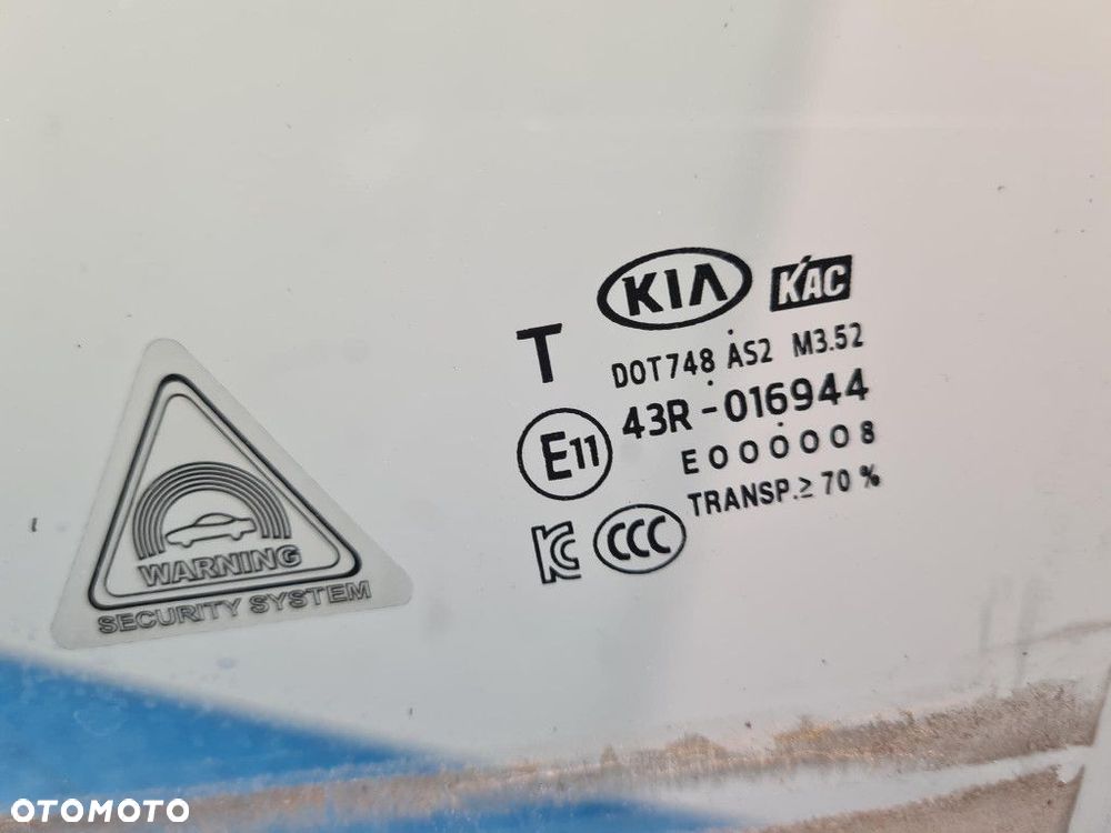 KIA RIO IV HB SZYBA DRZWI PRZÓD LEWA  UD - 2