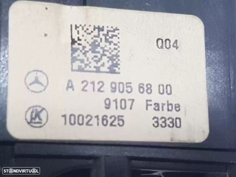 COMANDO LUZES MERCEDES-BENZ CLASSE E T-MODEL 2011 -A2129056800 - 3