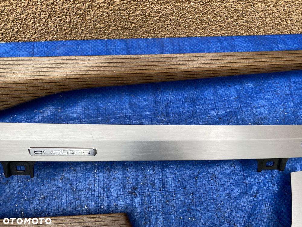 AUDI Q7 SQ7 4M DEKOR KB4 LISTWA OZDOBNA LISTWY DREWNO DECOR KOMPLET - 8