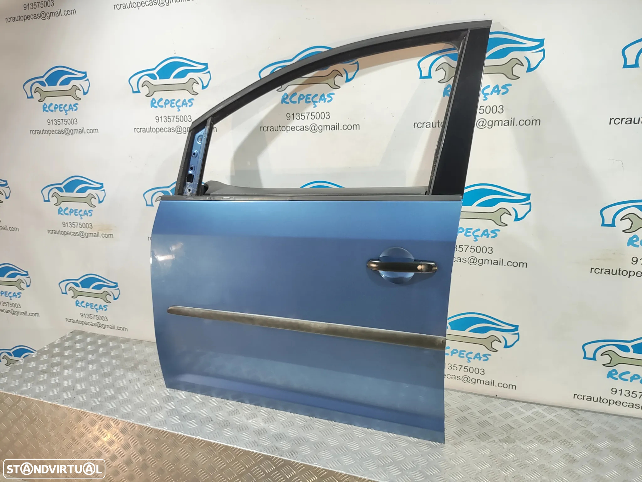 PORTA FRENTE ESQUERDA VW VOLKSWAGEN TOURAN 2 II MK2 1T3 1T0831055AB FECHO ELEVADOR MOTOR PUXADOR VIDRO - 4