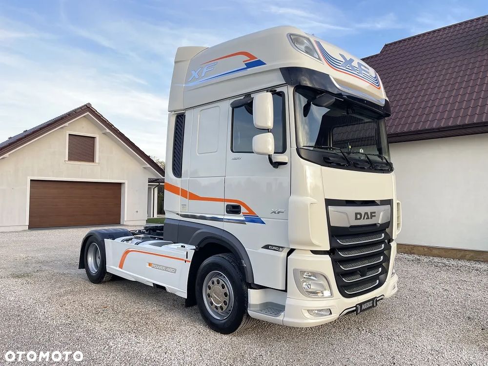 DAF XF 480 FT / STANDARD / SUPER SPACE CAB / CLIMA STACJONARNA / XENON / 2019 / SALON POLSKA / DOPOSAŻONY / STAN JAK NOWY / - 2