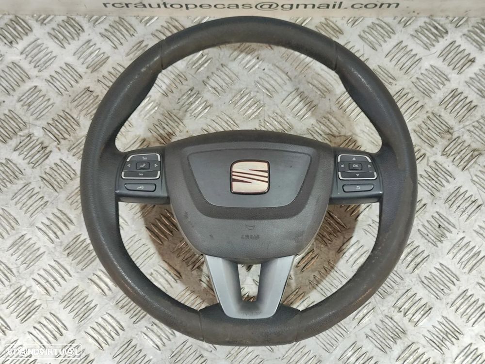 Volante Completo Pele Seat Leon 1P Multifunções - 17