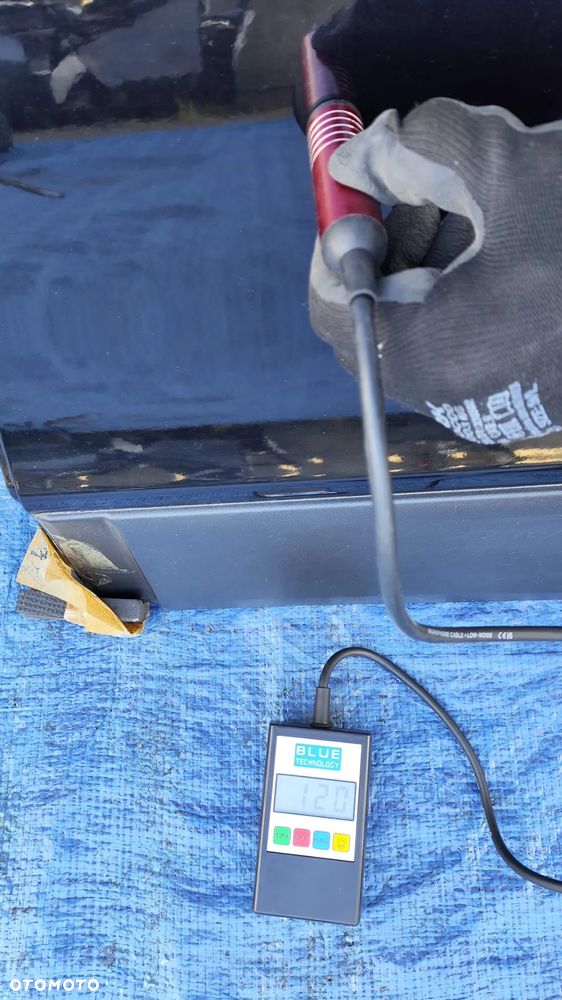 DRZWI LEWY TYŁ TYLNE LISTWA CZARNE ŁADNE HYUNDAI IX35 - 7