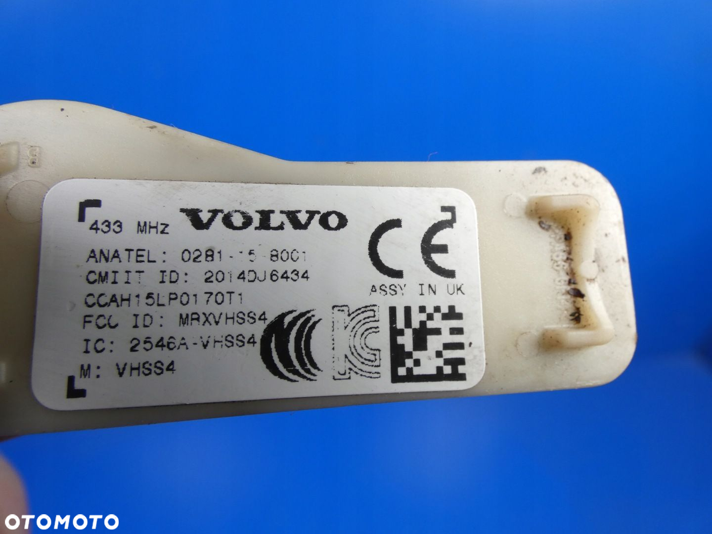 VOLVO XC90 II XC60 II V90 S90 V60 II CZUJNIK CIŚNIENIA OPON TPMS - 3