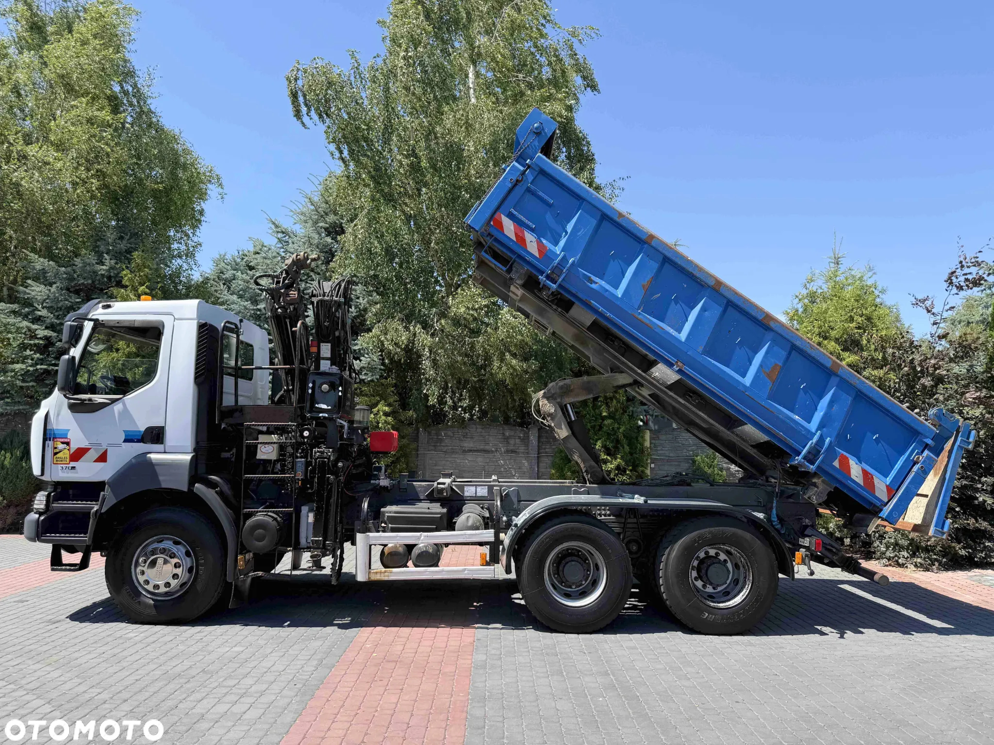 Renault KERAX=370DXi=6X4=WYWROTKA+HDS=TEREX - 3