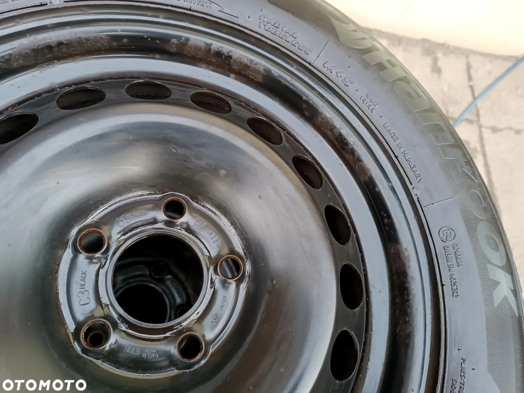 5x110 Felgi Stalowe Stal 15 Koła Zimowe Zima OPEL MERIVA B SIGNUM VECTRA C ZAFIRA B ASTRA H G SAAB 93 95 Legnica ALU-RAD 195/65 5,5mm - 4