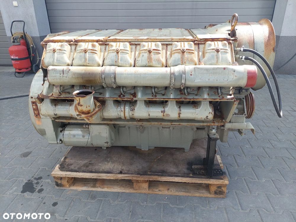 Silnik spalinowy Deutz F12L413 F12L 413 BF12L413 12-CYL Agregat Przesiewacz Rozściełacz Lokomotywa - 10