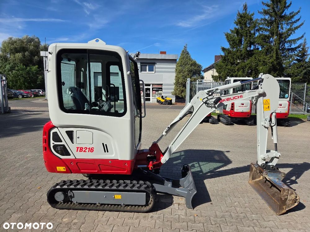 Takeuchi Koparka Gąsienicowa Takeuchi TB216 V0 DEMO - 3 łyżki - 6