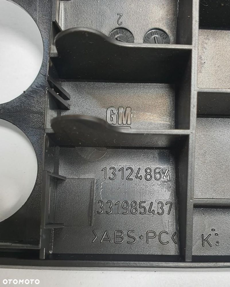 RAMKA OBUDOWA PANELU WŁĄCZNIKA ŚWIATEŁ OPEL ASTRA III H 13124864 - 5