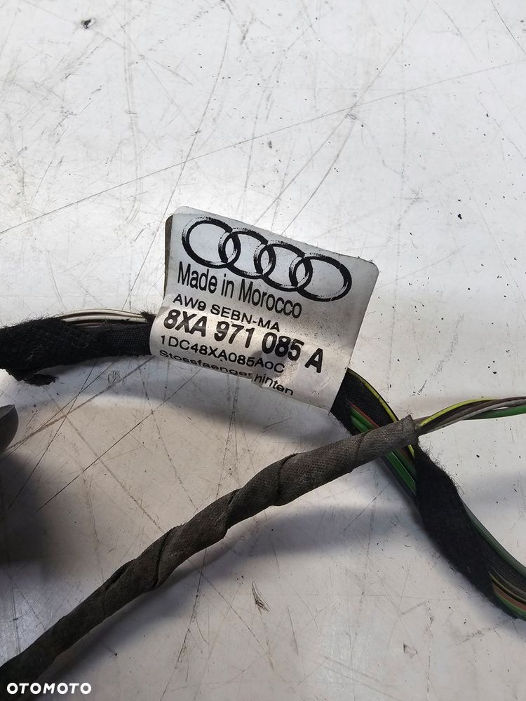 WIĄZKA PDC CZUJNIKÓW TYŁ AUDI A1 8X 8XA971085A - 4