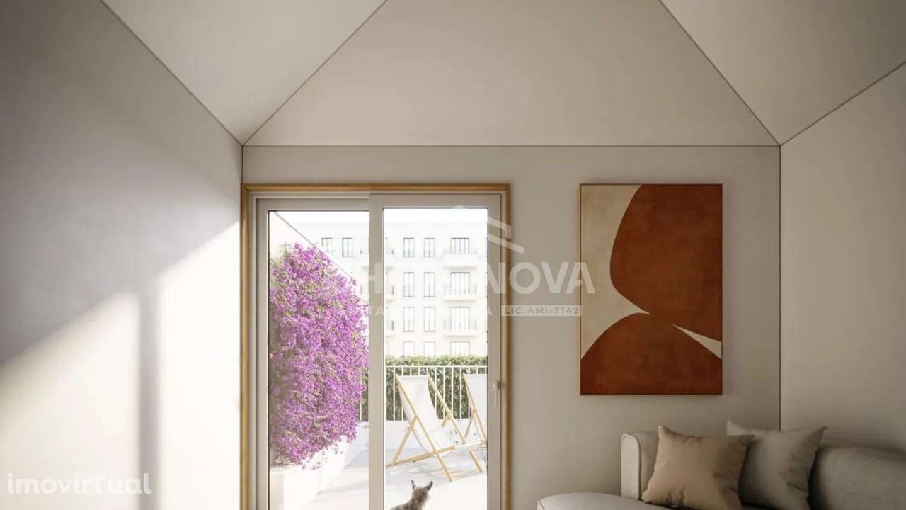 T1 com Varanda – Rua da Fábrica, Porto - Grande imagem: 5/7