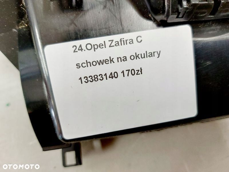 opel zafira 3 iii c schowek na okulary 13383140 - 5