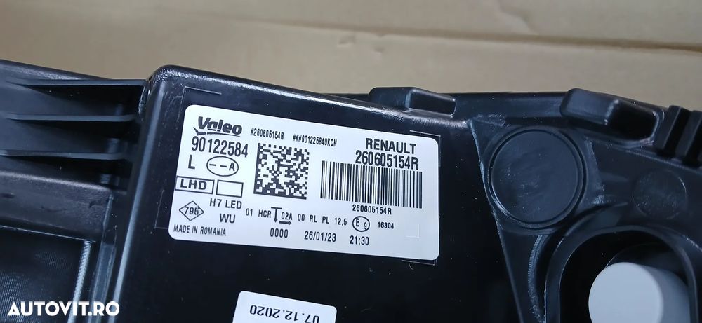 Far stanga Renault Megane 4 2017 - 2